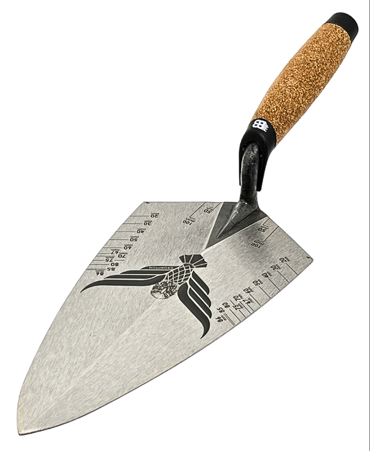 Crompton Bricklaying Trowel 11” Philadelphia Cork Handle - Stu Crompton