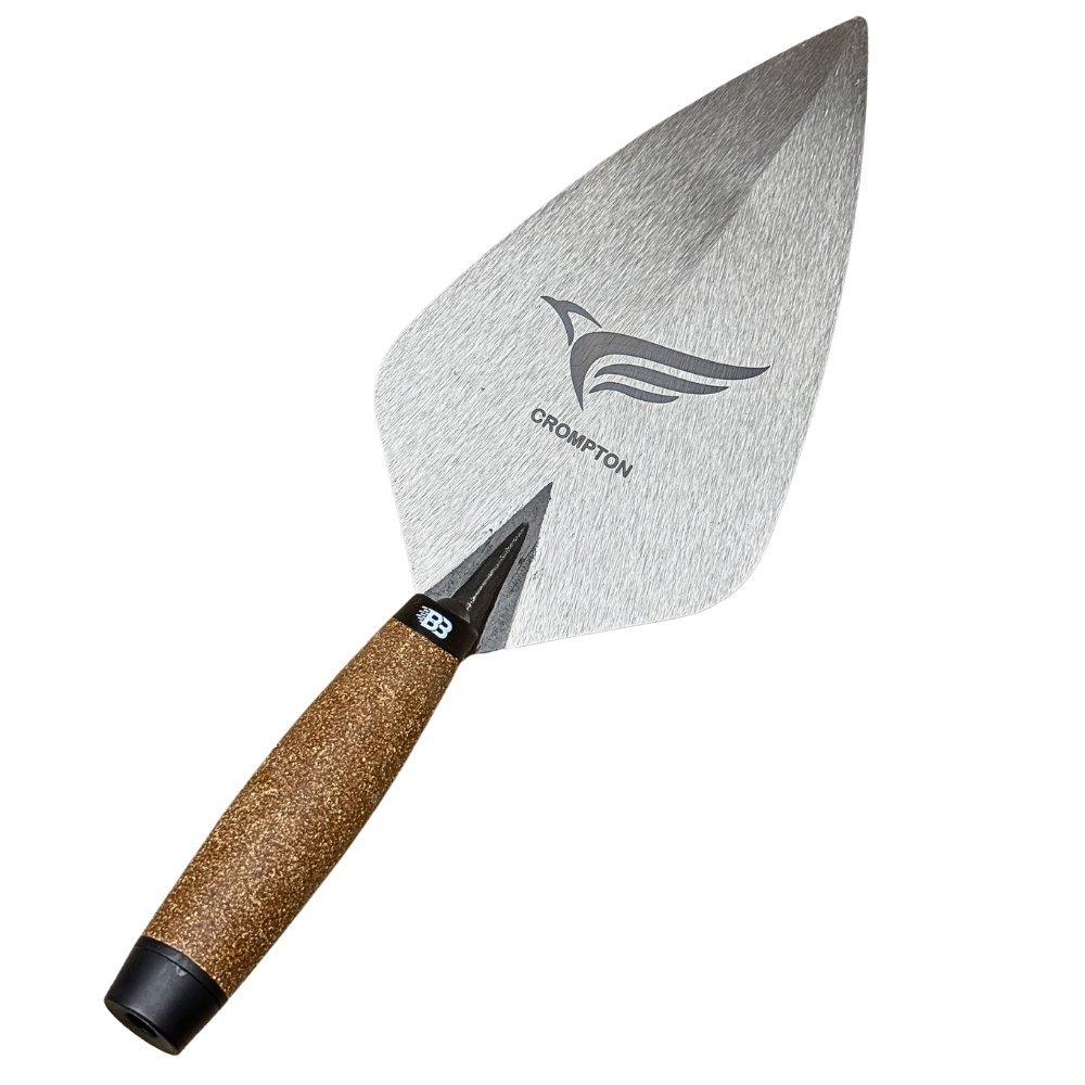 Crompton Brick Trowel - 11 Inch Wide London Gauge Lines (PERSONALISED)