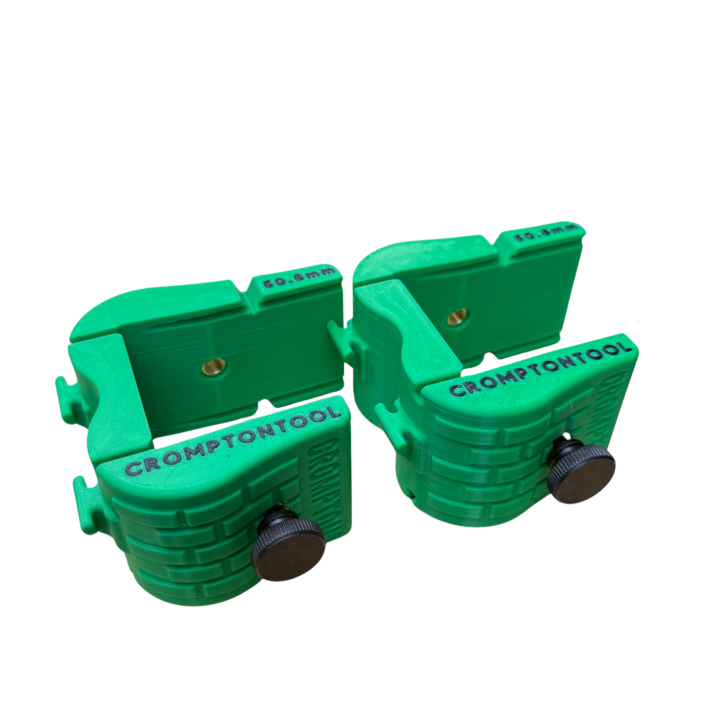 1 pair of Crompton. Dori Block for 50mm Bricklaying Profiles