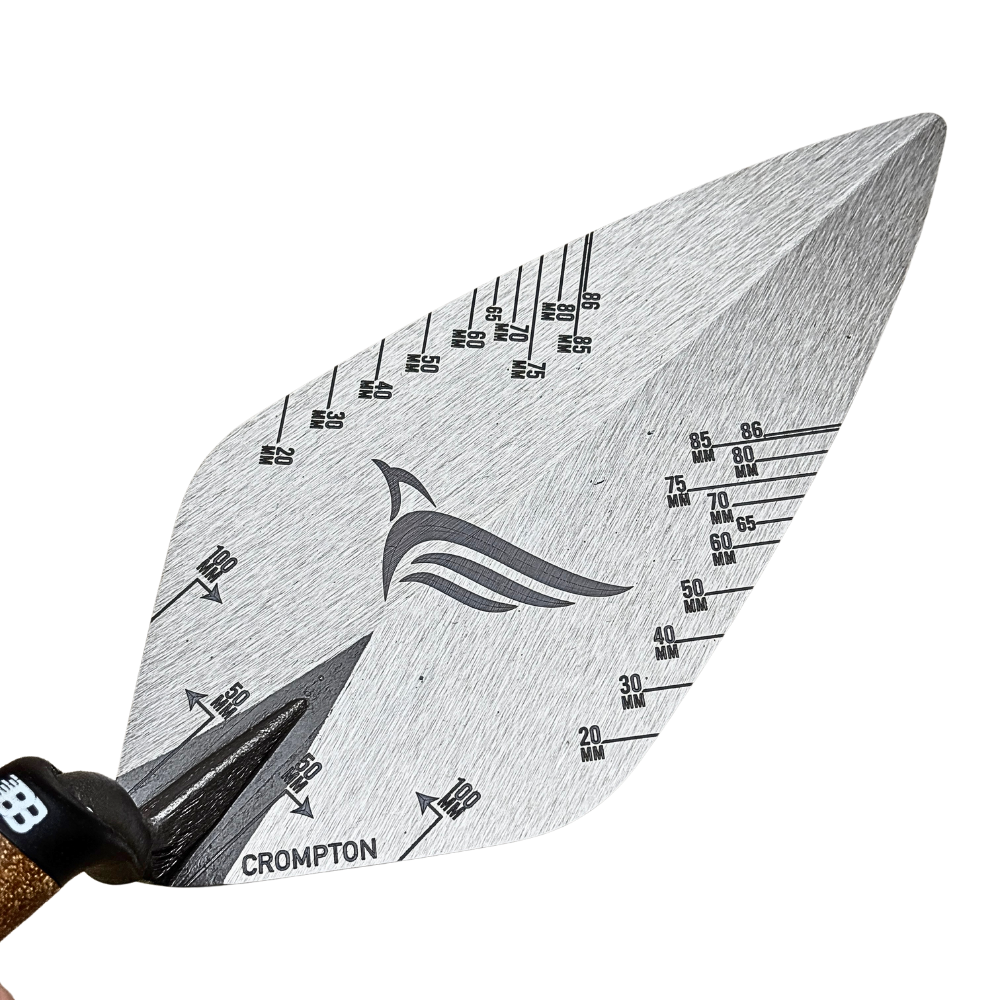 Crompton Brick Trowel - 10 Inch Narrow London Gauge Lines