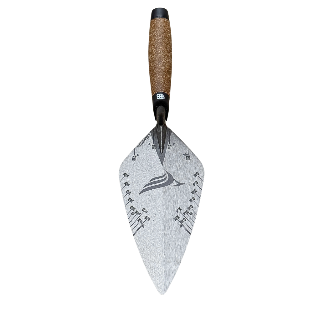 Crompton Brick Trowel - 10 Inch Narrow London Gauge Lines