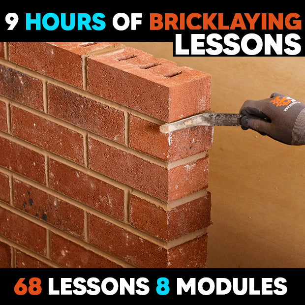 Bricklaying Video Course For Begginers - Stu Crompton