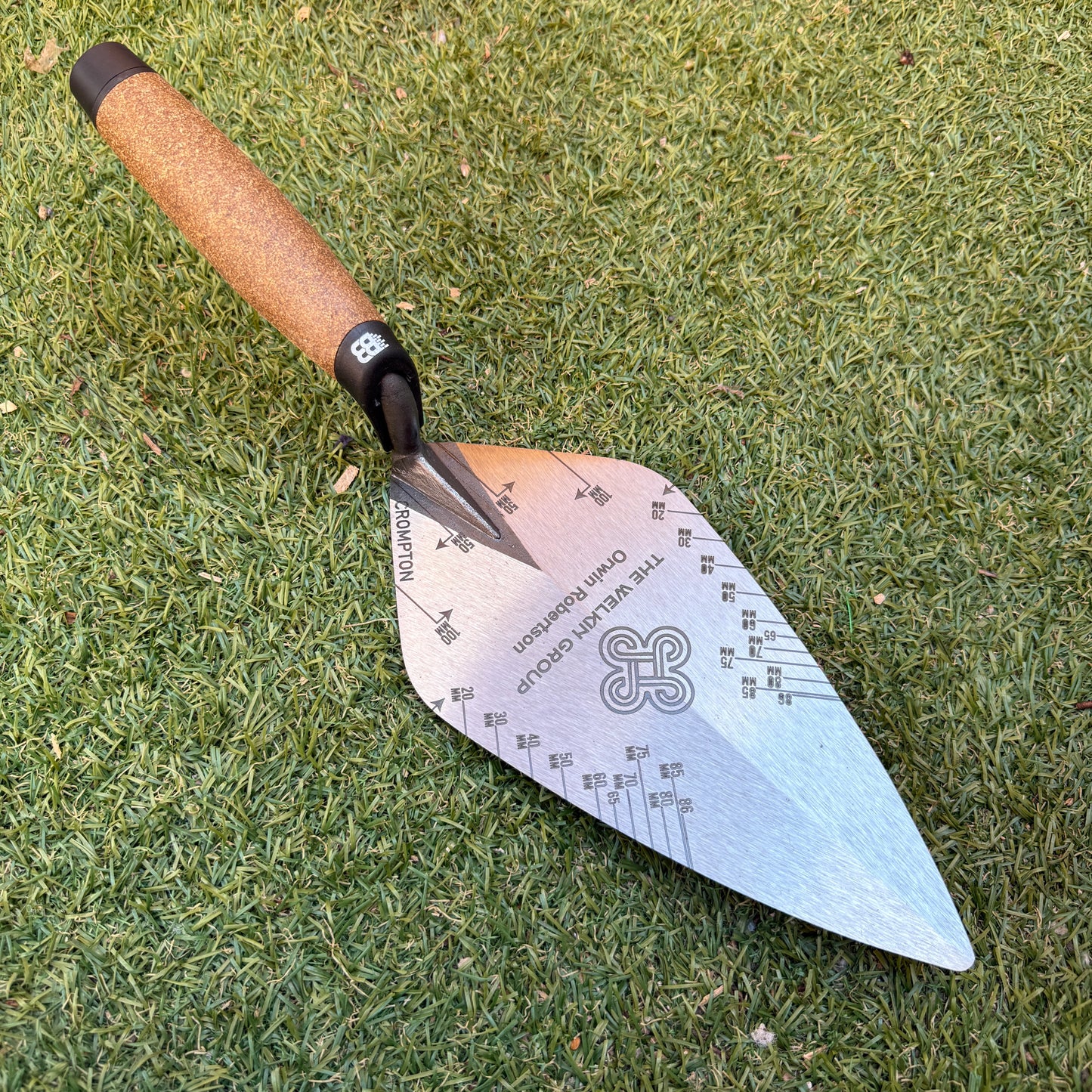 Brick Trowel With Company Logo - 10 Inch Narrow London
