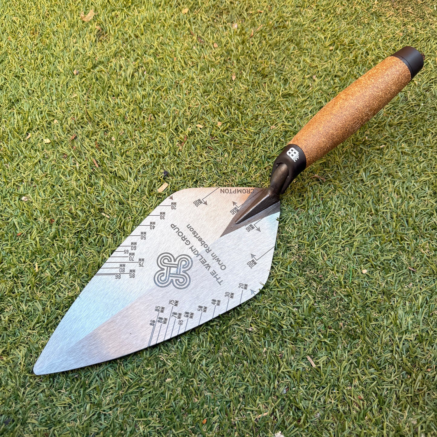 Brick Trowel With Company Logo - 10 Inch Narrow London