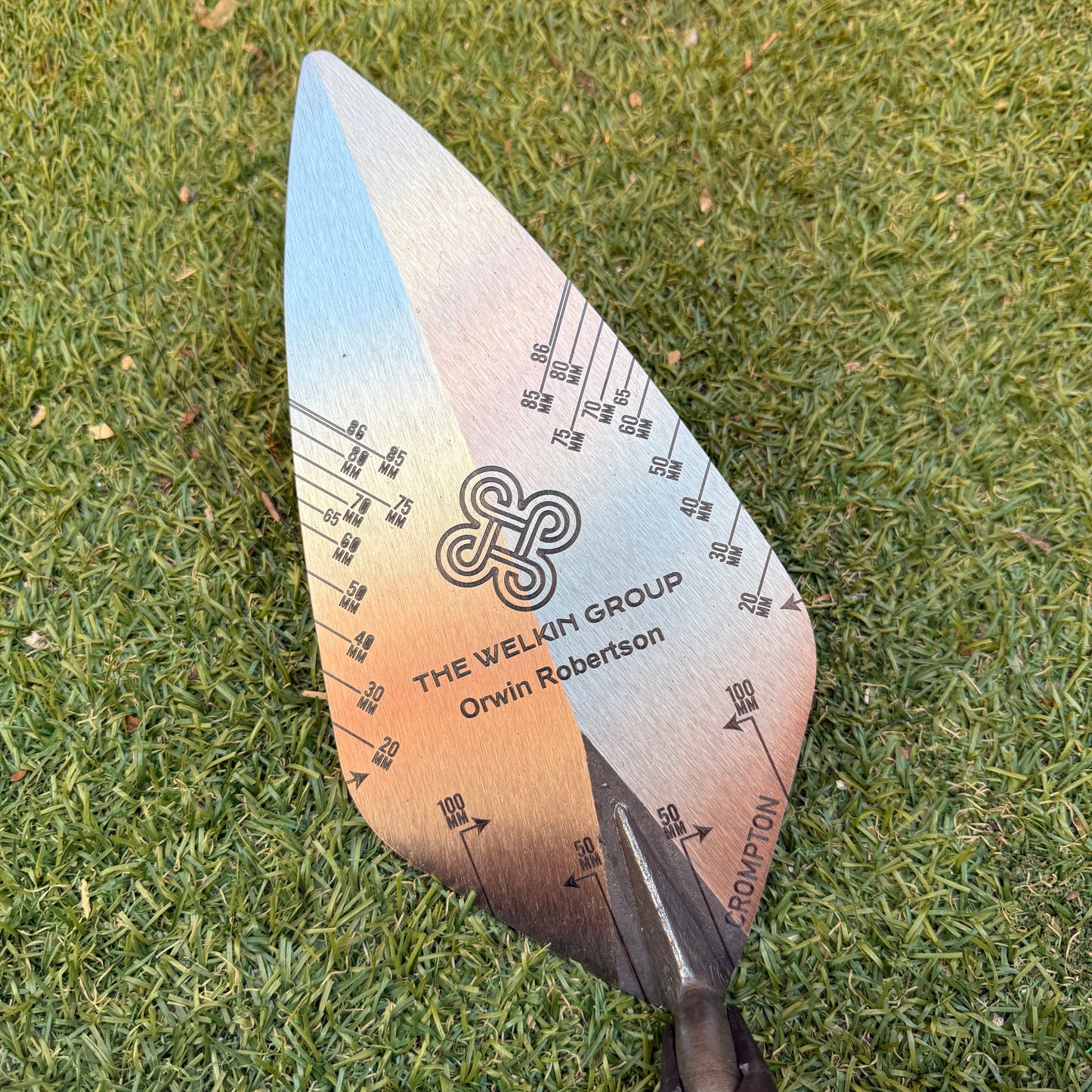 Brick Trowel With Company Logo - 10 Inch Narrow London
