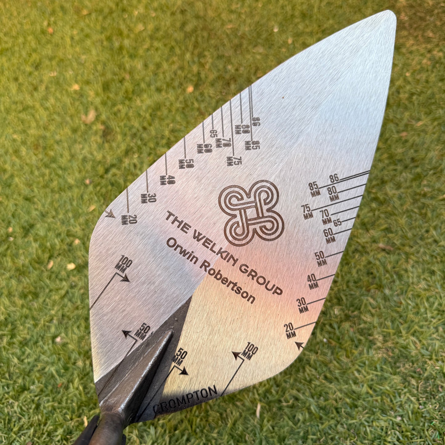 Brick Trowel With Company Logo - 10 Inch Narrow London