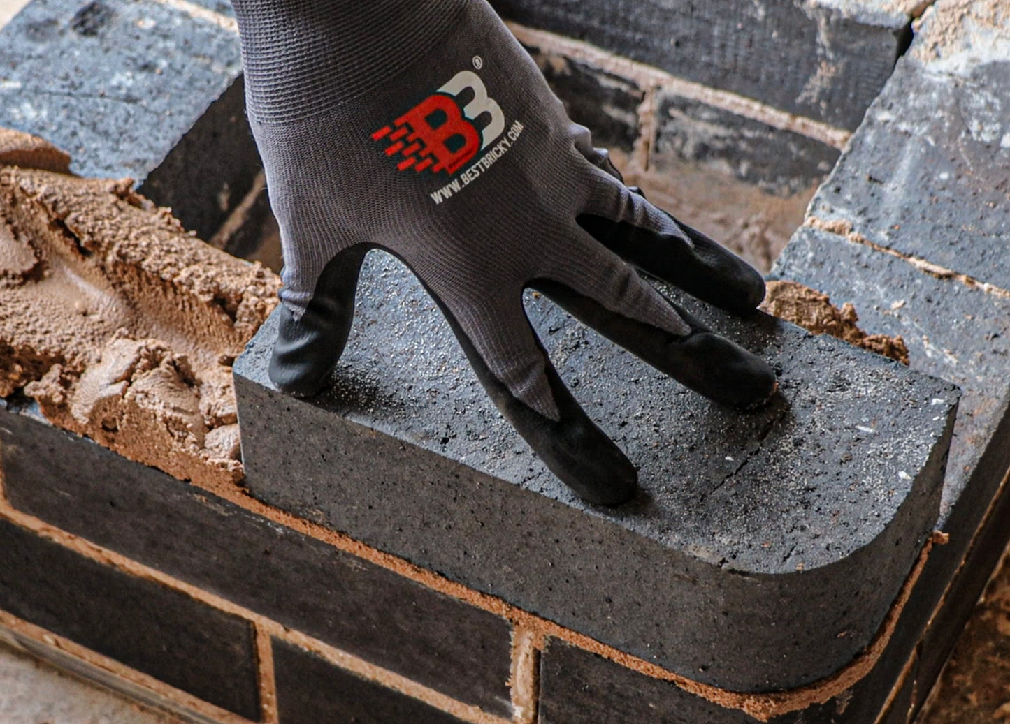 Crompton Bricklaying Gloves (Medium) 6 pairs