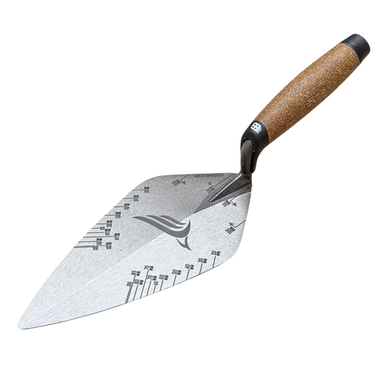 Crompton Brick Trowel - 10 Inch Narrow London Gauge Lines